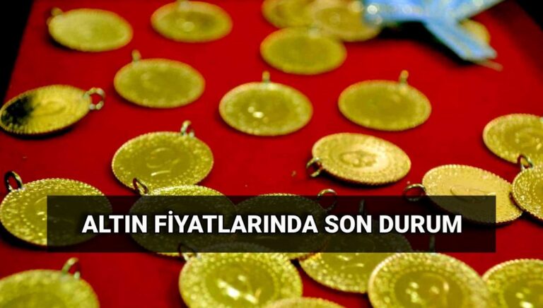 Son dakika altın fiyatı! 4 Haziran altın ne kadar oldu? Gram ve çeyrek altında son durum Son dakika altın fiyatı! 4 Haziran altın ne kadar oldu? Gram ve çeyrek altında son durum