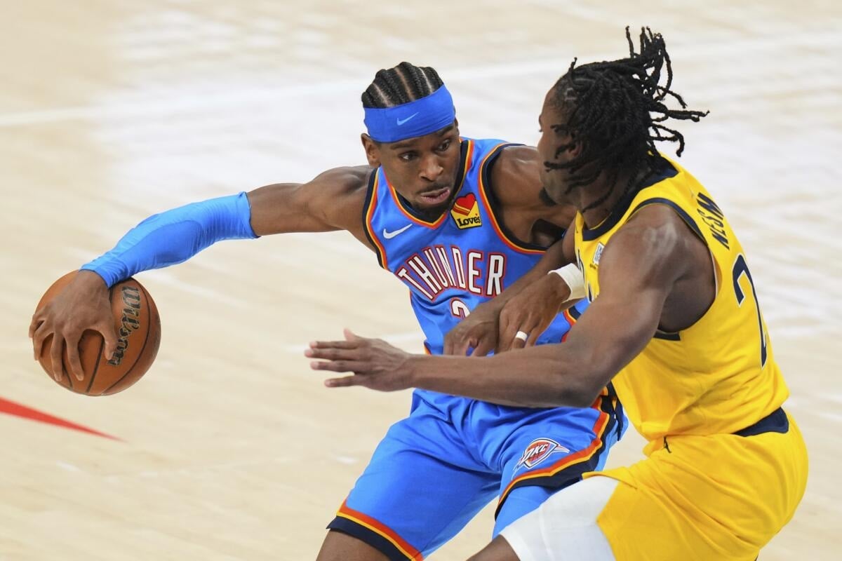 Thunder, NBA final serisinde durumu 1-1 yaptı Thunder, NBA final serisinde durumu 1-1 yaptı