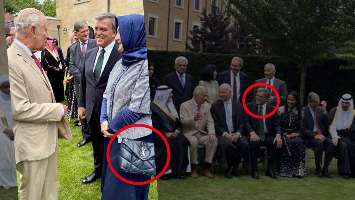 Abdullah Gül’ün eşinin çantası İngiltere’de gündem oldu Abdullah Gül’ün eşinin çantası İngiltere’de gündem oldu