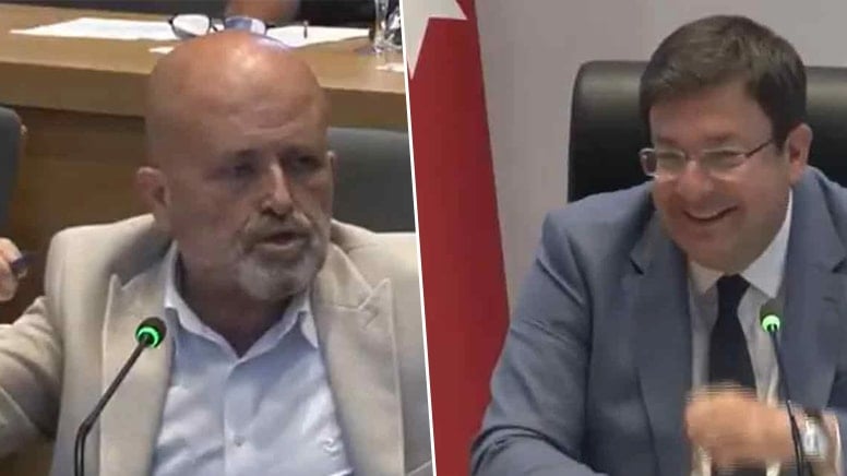 AKP’li üyenin ‘Türkiye hukuk devletidir’ çıkışı belediye meclisini güldürdü AKP’li üyenin ‘Türkiye hukuk devletidir’ çıkışı belediye meclisini güldürdü