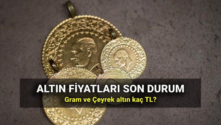 Altın fiyatlarında son durum! 11 Temmuz altın fiyatları canlı: Gram altın, çeyrek altın, yarım altın ve tam altın kaç TL oldu? Altın fiyatlarında son durum! 11 Temmuz altın fiyatları canlı: Gram altın, çeyrek altın, yarım altın ve tam altın kaç TL oldu?