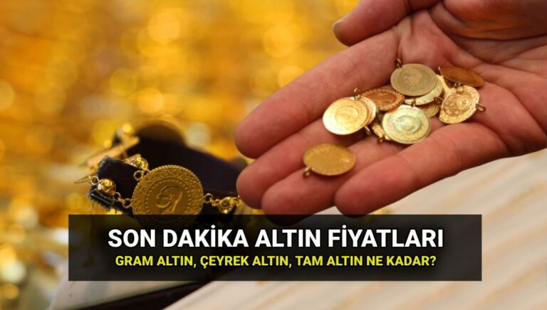 Altın yükseliyor mu, düşüyor mu? 9 Temmuz altın fiyatlarında son durum: Gram altın ve çeyrek altın bugün kaç TL? Altın yükseliyor mu, düşüyor mu? 9 Temmuz altın fiyatlarında son durum: Gram altın ve çeyrek altın bugün kaç TL?