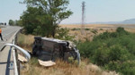 Ankara’da feci kaza: Bariyere çarpan araç takla attı, 5 yaralı! Ankara’da feci kaza: Bariyere çarpan araç takla attı, 5 yaralı!