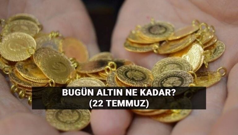 Anlık altında son durum: 22 Temmuz gram altın kaç TL? Bugün altın ne kadar oldu? Anlık altında son durum: 22 Temmuz gram altın kaç TL? Bugün altın ne kadar oldu?