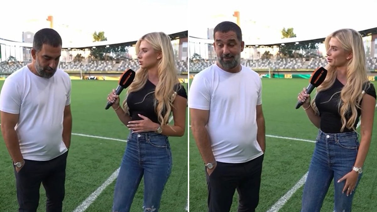 Arda Turan’ın Ukraynalı muhabire verdiği röportaj sosyal medyayı salladı Arda Turan’ın Ukraynalı muhabire verdiği röportaj sosyal medyayı salladı