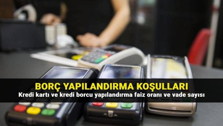 Borç yapılandırma vade sayısı ve faizi 2025: BDDK kredi kartı ve ihtiyaç kredisi borç yapılandırma ne zaman, nasıl yapılır? Borç yapılandırma vade sayısı ve faizi 2025: BDDK kredi kartı ve ihtiyaç kredisi borç yapılandırma ne zaman, nasıl yapılır?