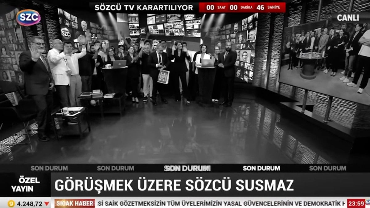 Bugüne dek görülmemiş ceza uygulandı: SÖZCÜ TV 10 gün karartıldı! Bugüne dek görülmemiş ceza uygulandı: SÖZCÜ TV 10 gün karartıldı!
