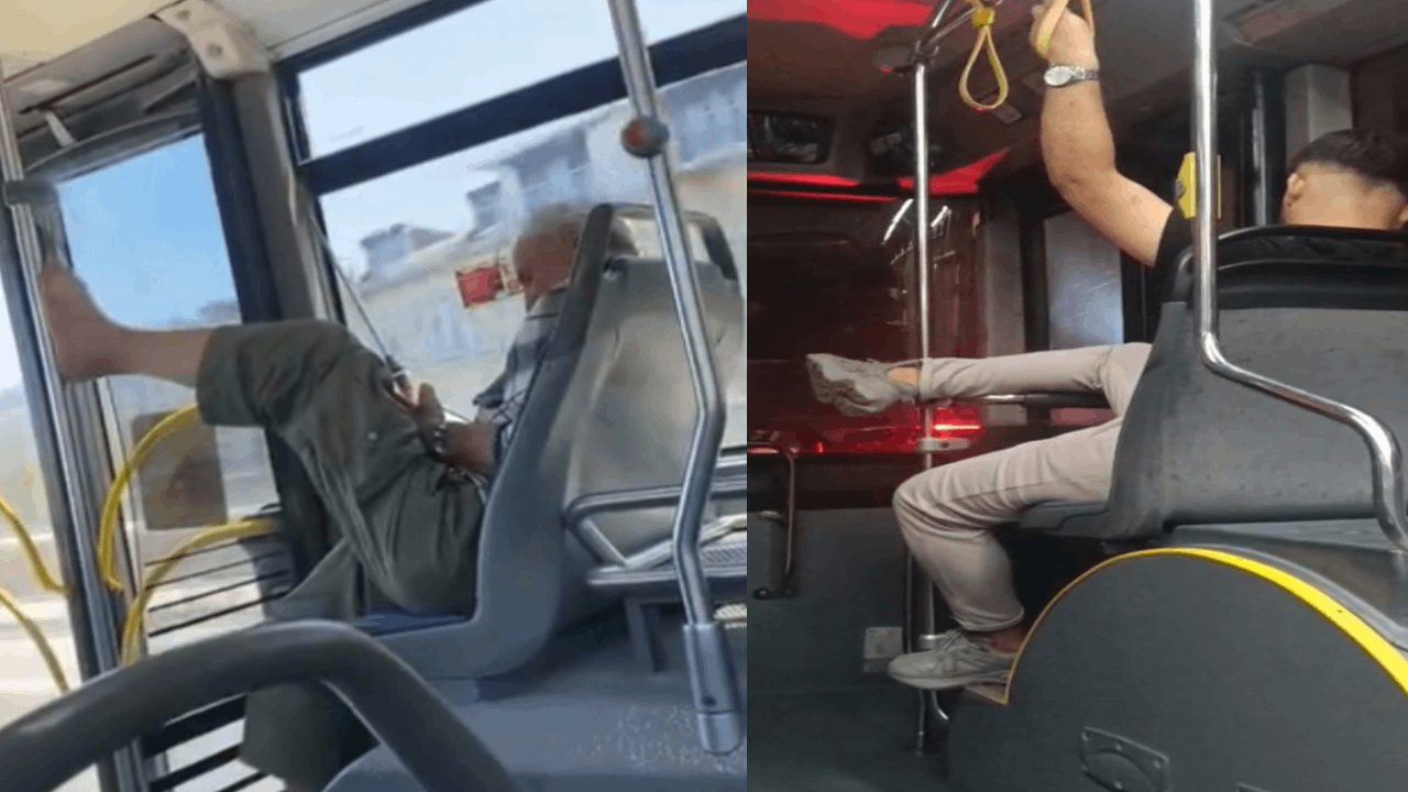 Burası İstanbul! Otobüslerde ‘pes’ dedirten görüntüler Burası İstanbul! Otobüslerde ‘pes’ dedirten görüntüler