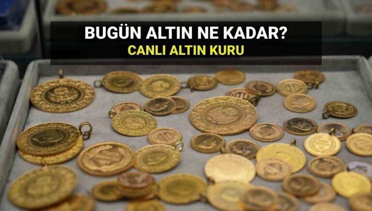 Canlı altın fiyatları 4 Temmuz: Gram ve çeyrek altın kaç lira oldu? Altında son durum Canlı altın fiyatları 4 Temmuz: Gram ve çeyrek altın kaç lira oldu? Altında son durum