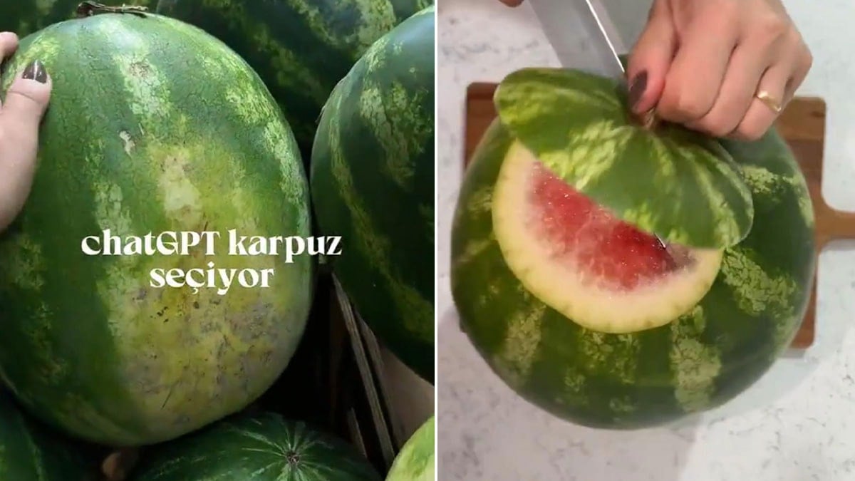 ChatGPT’nin seçtiği karpuz gündem oldu: İşte yapay zekanın ideal karpuzu ChatGPT’nin seçtiği karpuz gündem oldu: İşte yapay zekanın ideal karpuzu