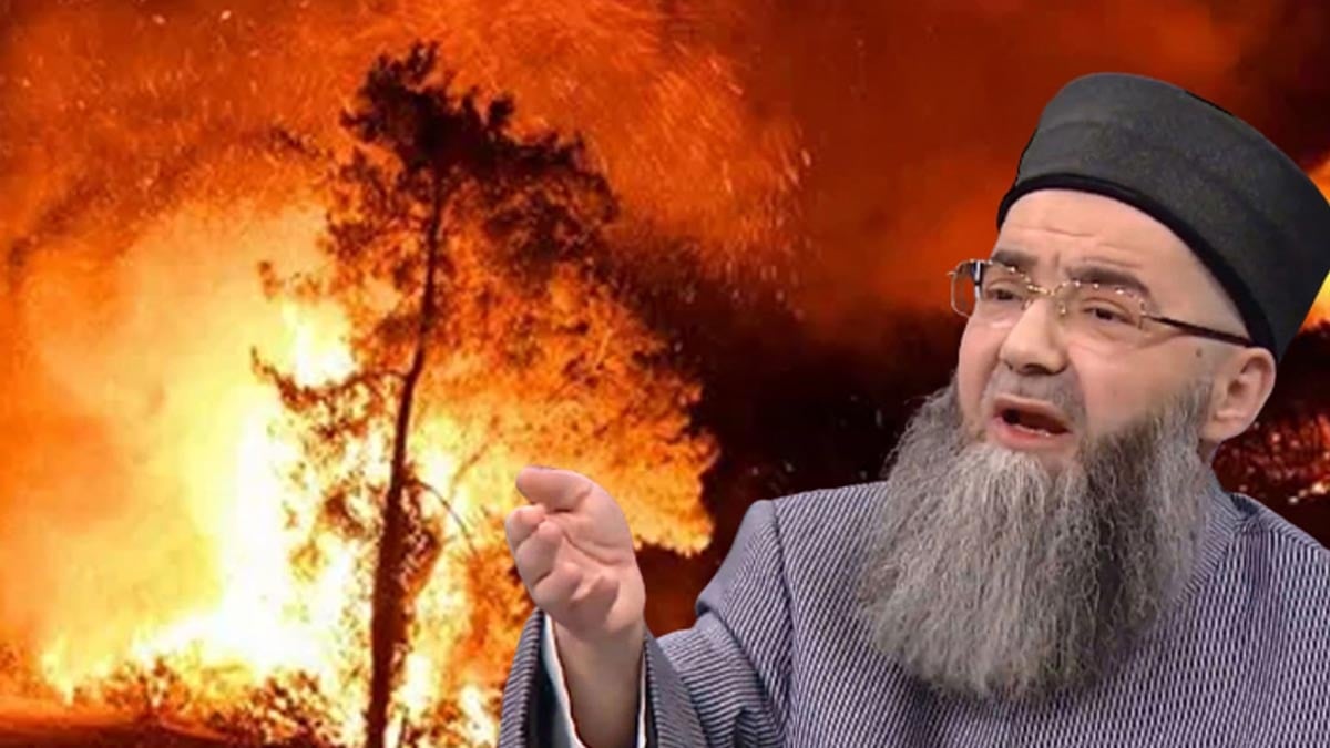 Cübbeli Ahmet’ten olay olacak yangın paylaşımı Cübbeli Ahmet’ten olay olacak yangın paylaşımı