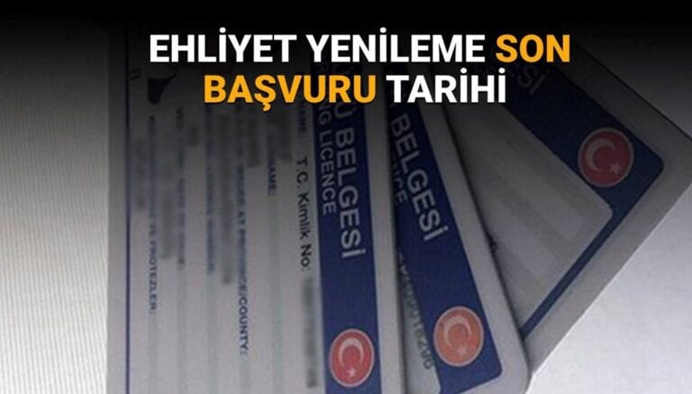 Ehliyet yenileme son başvuru tarihi 2025: Ehliyet yenileme ne zaman sona eriyor, başvuru ücreti ne kadar? Ehliyet yenileme son başvuru tarihi 2025: Ehliyet yenileme ne zaman sona eriyor, başvuru ücreti ne kadar?