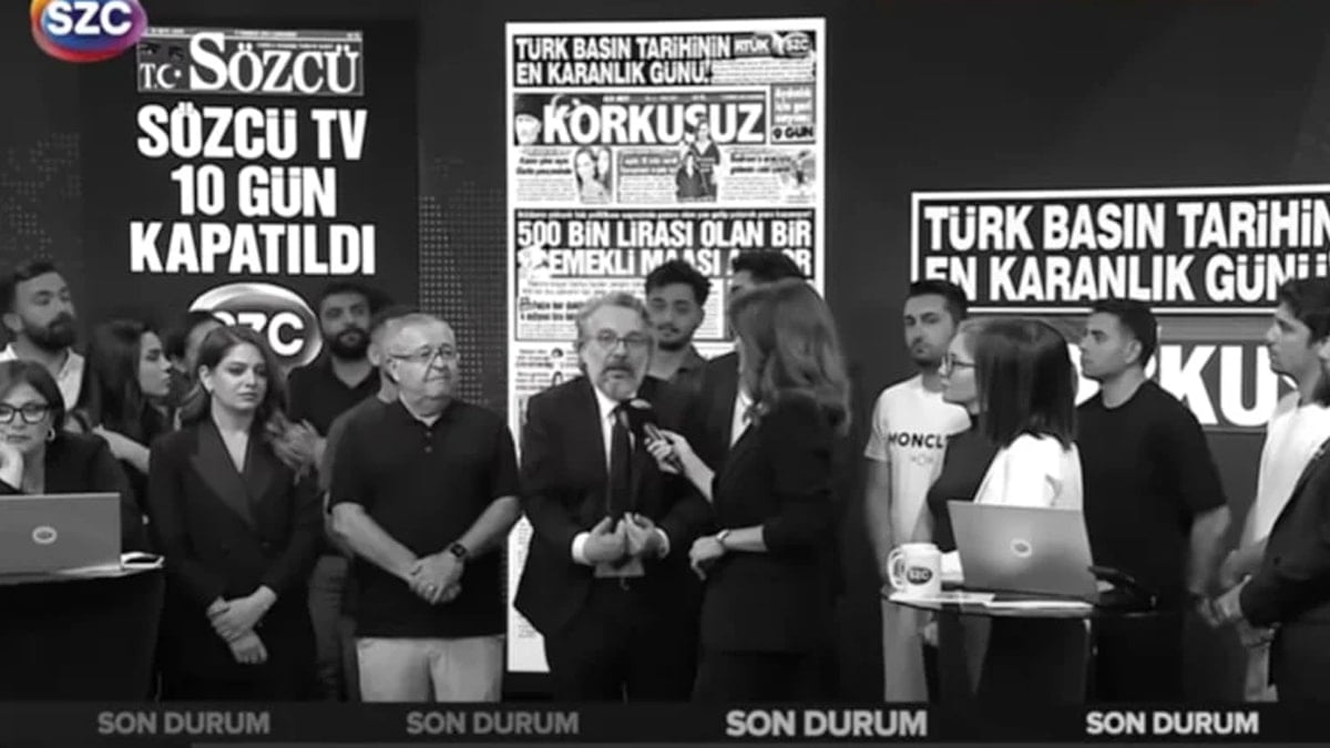 Ekranı karartılan SÖZCÜ TV’ye mahkemeden ret! Ekranı karartılan SÖZCÜ TV’ye mahkemeden ret!