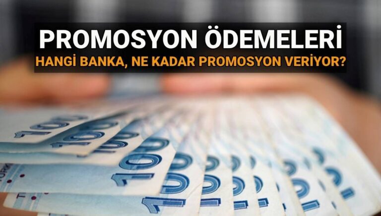 Emekli banka promosyonları 2025 Temmuz: Hangi banka ne kadar promosyon veriyor? (Zam sonrası güncellenen promosyon ödemeleri) Emekli banka promosyonları 2025 Temmuz: Hangi banka ne kadar promosyon veriyor? (Zam sonrası güncellenen promosyon ödemeleri)
