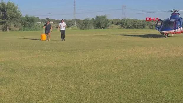 Emre Belözoğlu, Antalyaspor tesislerine helikopterle indi! Emre Belözoğlu, Antalyaspor tesislerine helikopterle indi!