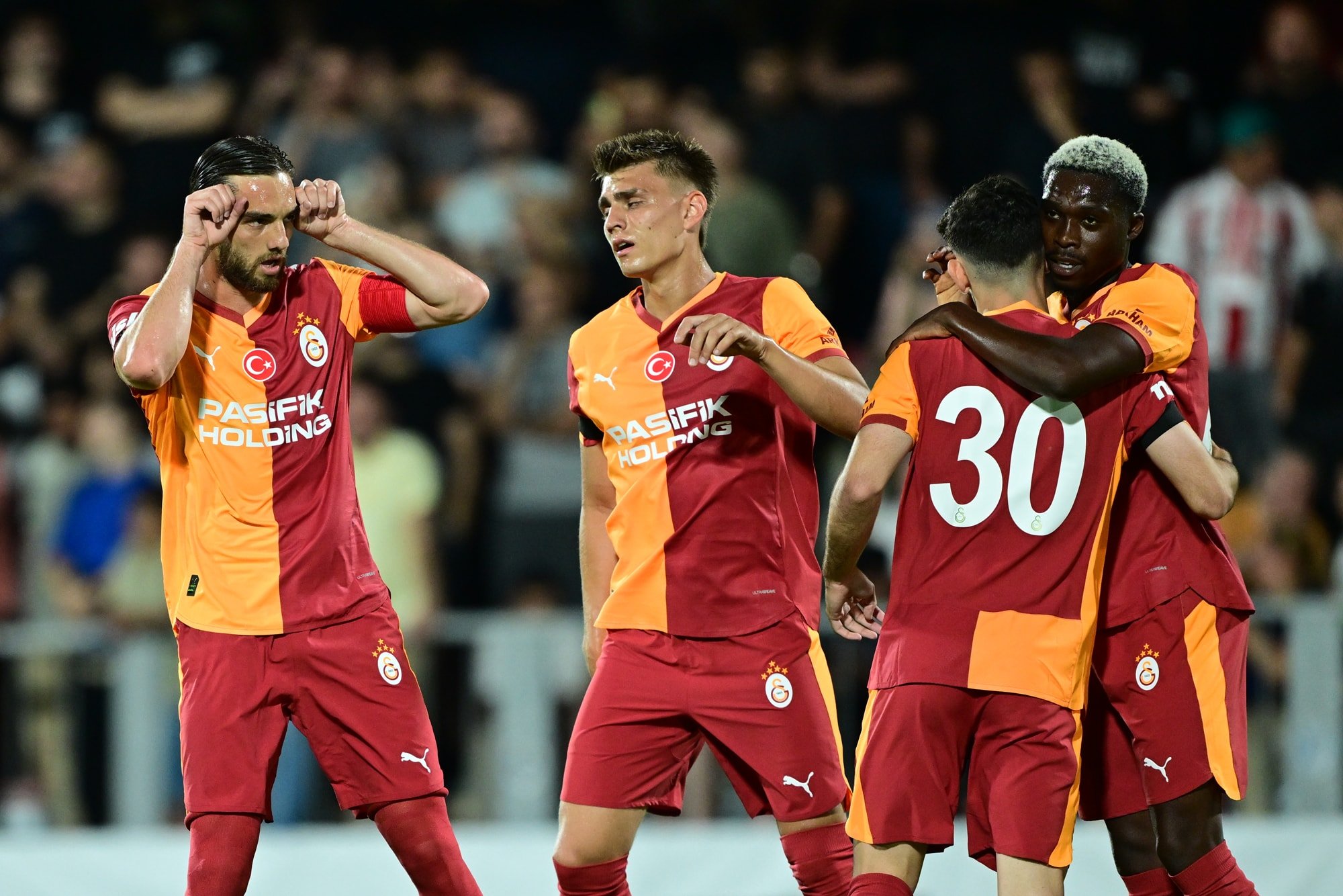 Galatasaray’dan 5 golü prova Galatasaray’dan 5 golü prova