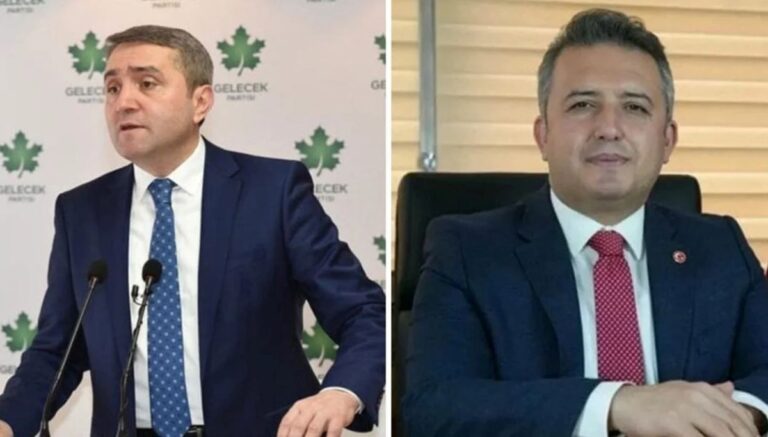 Gelecek Partisi’nde çifte istifa Gelecek Partisi’nde çifte istifa
