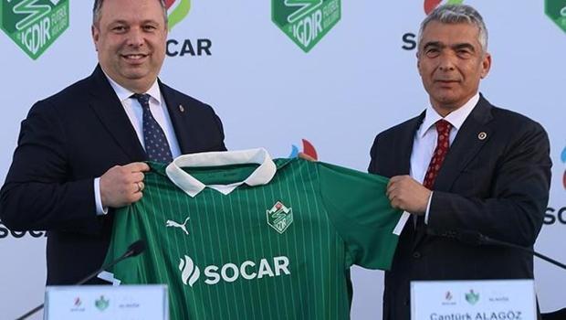 Iğdır Futbol Kulübü ve SOCAR Türkiye forma sponsorluğu için sözleşme yeniledi Iğdır Futbol Kulübü ve SOCAR Türkiye forma sponsorluğu için sözleşme yeniledi