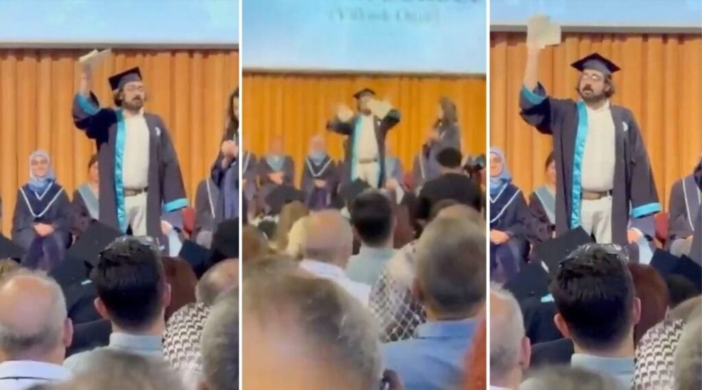 İmamoğlu’na destek için diplomasını yırtan Boğaziçi Üniversiteli gence şafak operasyonu İmamoğlu’na destek için diplomasını yırtan Boğaziçi Üniversiteli gence şafak operasyonu