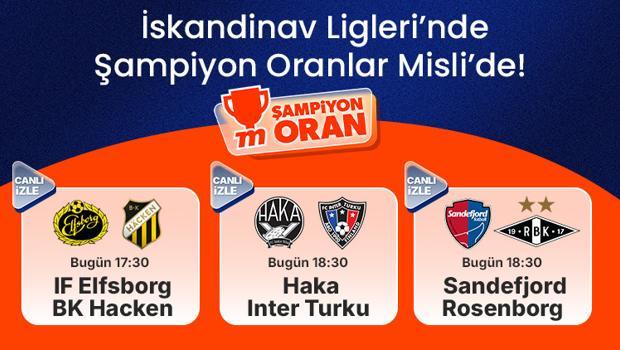 İskandinav Ligleri’nin heyecanı Şampiyon Oranlar ve canlı yayınlarla Misli’de yaşanıyor! İskandinav Ligleri’nin heyecanı Şampiyon Oranlar ve canlı yayınlarla Misli’de yaşanıyor!