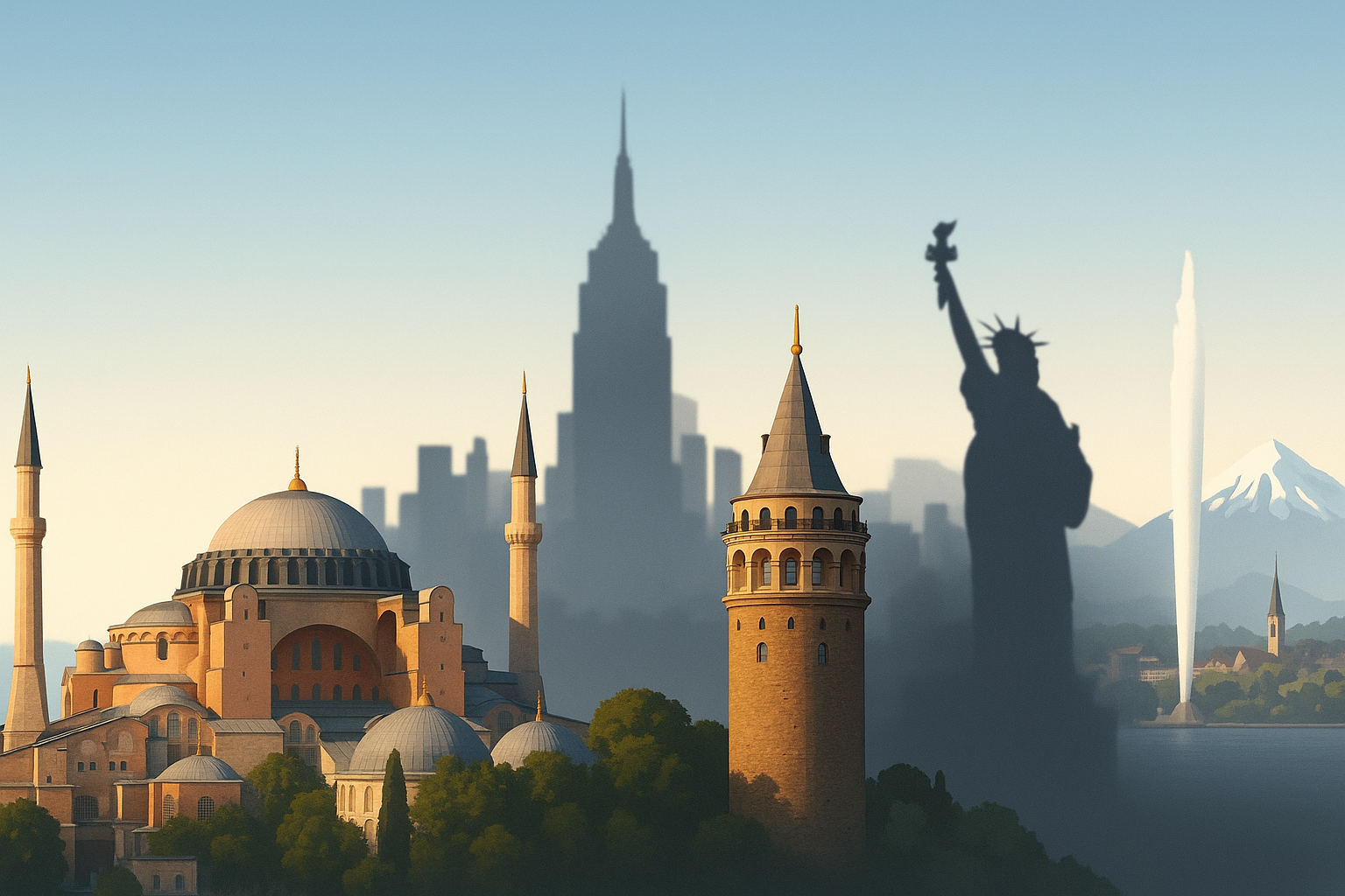İstanbul, New York ve Cenevre’yi gölgesinde bıraktı İstanbul, New York ve Cenevre’yi gölgesinde bıraktı