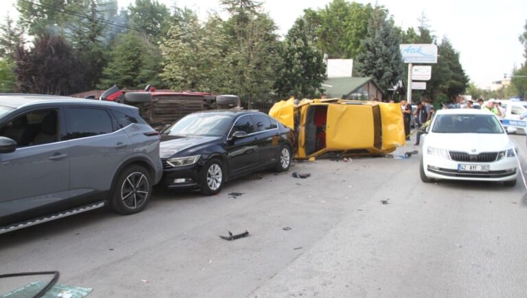 Konya’da ehliyetsiz sürücü dehşeti Konya’da ehliyetsiz sürücü dehşeti