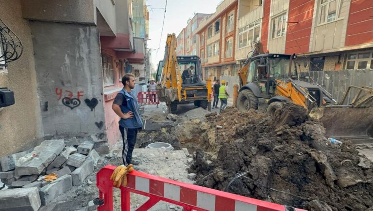 Küçükçekmece’de doğalgaz borusunda patlamada Küçükçekmece’de doğalgaz borusunda patlamada