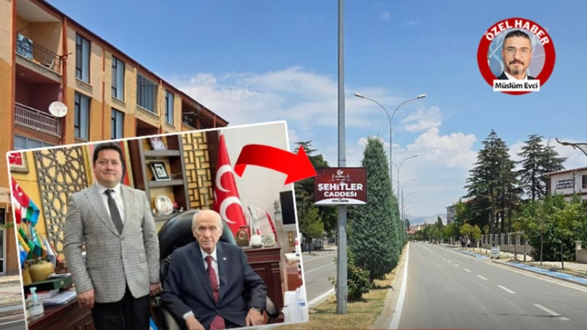 MHP’li belediye ‘Şehitler Caddesi’nin adını değiştirdi MHP’li belediye ‘Şehitler Caddesi’nin adını değiştirdi