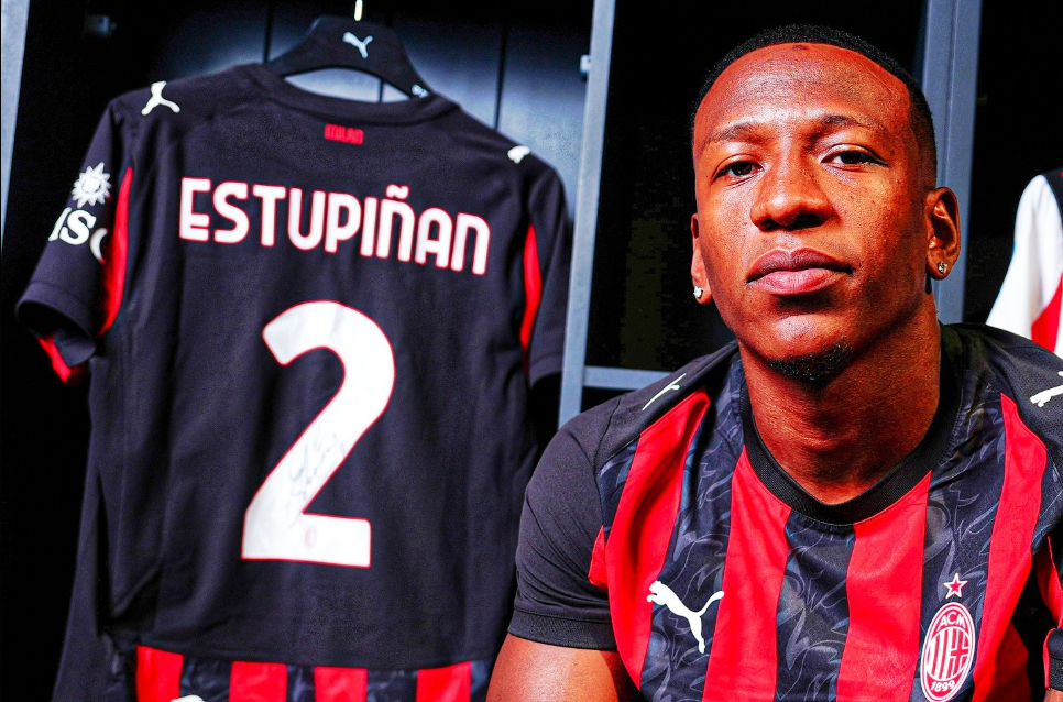 Milan, Estupinan’ı kadrosuna kattı Milan, Estupinan’ı kadrosuna kattı