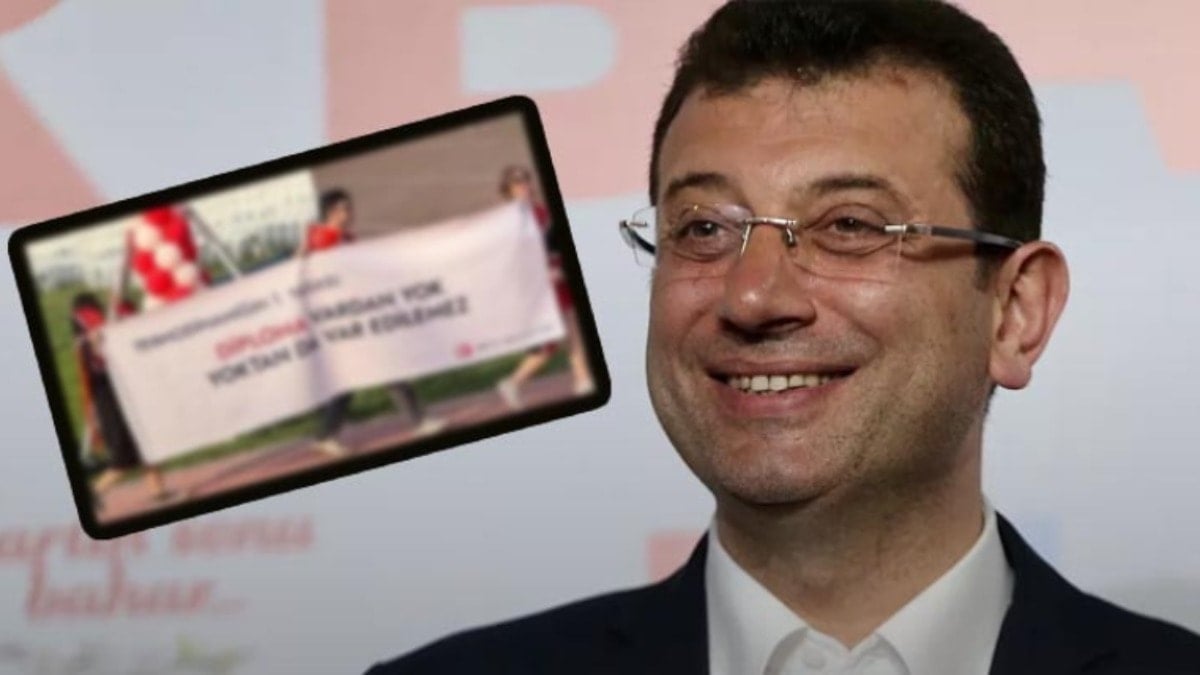 ODTÜ mezuniyeti gündem olmuştu! İmamoğlu favori pankartını açıkladı ODTÜ mezuniyeti gündem olmuştu! İmamoğlu favori pankartını açıkladı