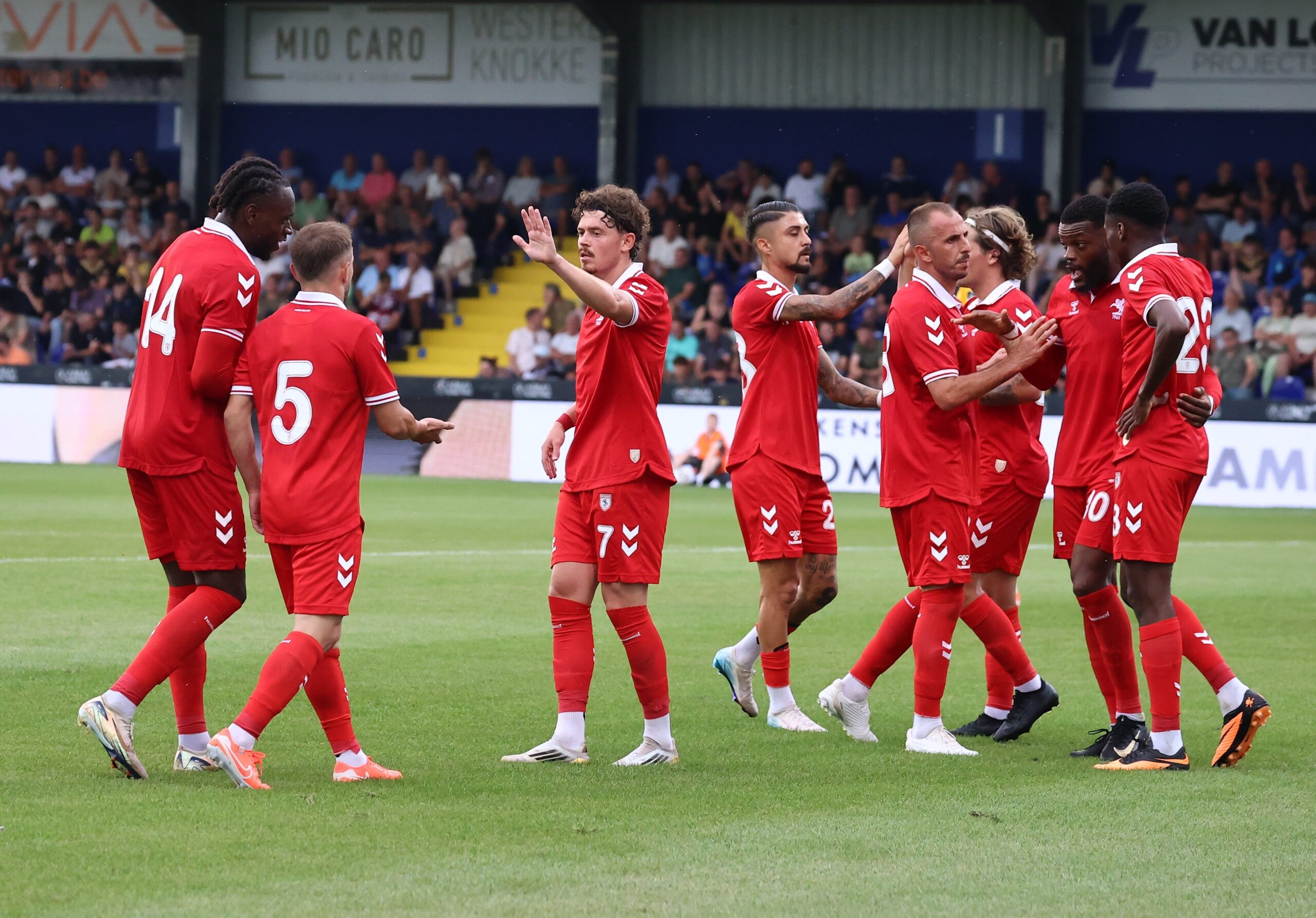 Samsunspor, Telstar ile 3-3 berabere kaldı Samsunspor, Telstar ile 3-3 berabere kaldı