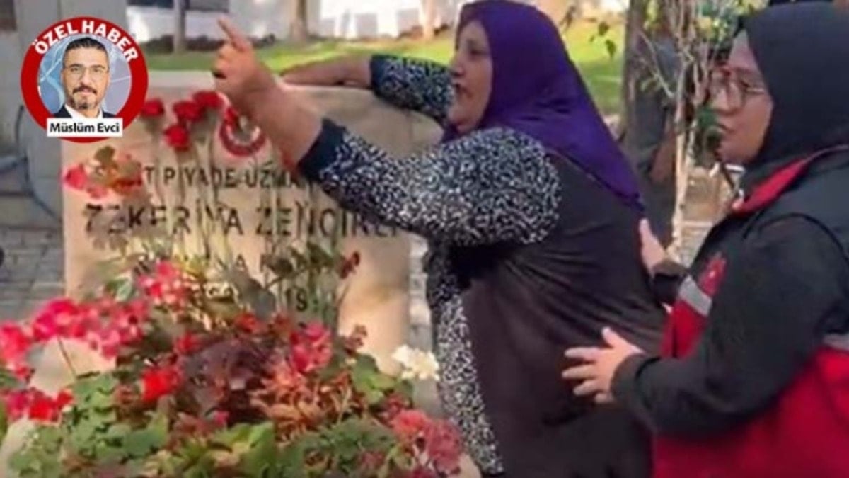 Şehit annesi AKP’li ve MHP’li yöneticileri şehitlikten kovdu Şehit annesi AKP’li ve MHP’li yöneticileri şehitlikten kovdu