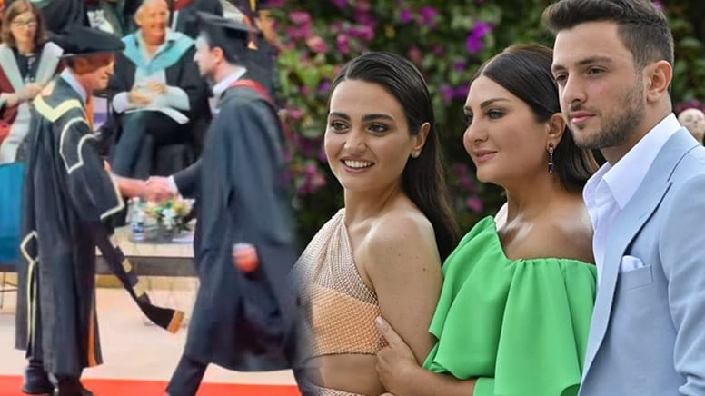 Sibel Can’ın küçük oğlu üniversiteden mezun oldu Sibel Can’ın küçük oğlu üniversiteden mezun oldu