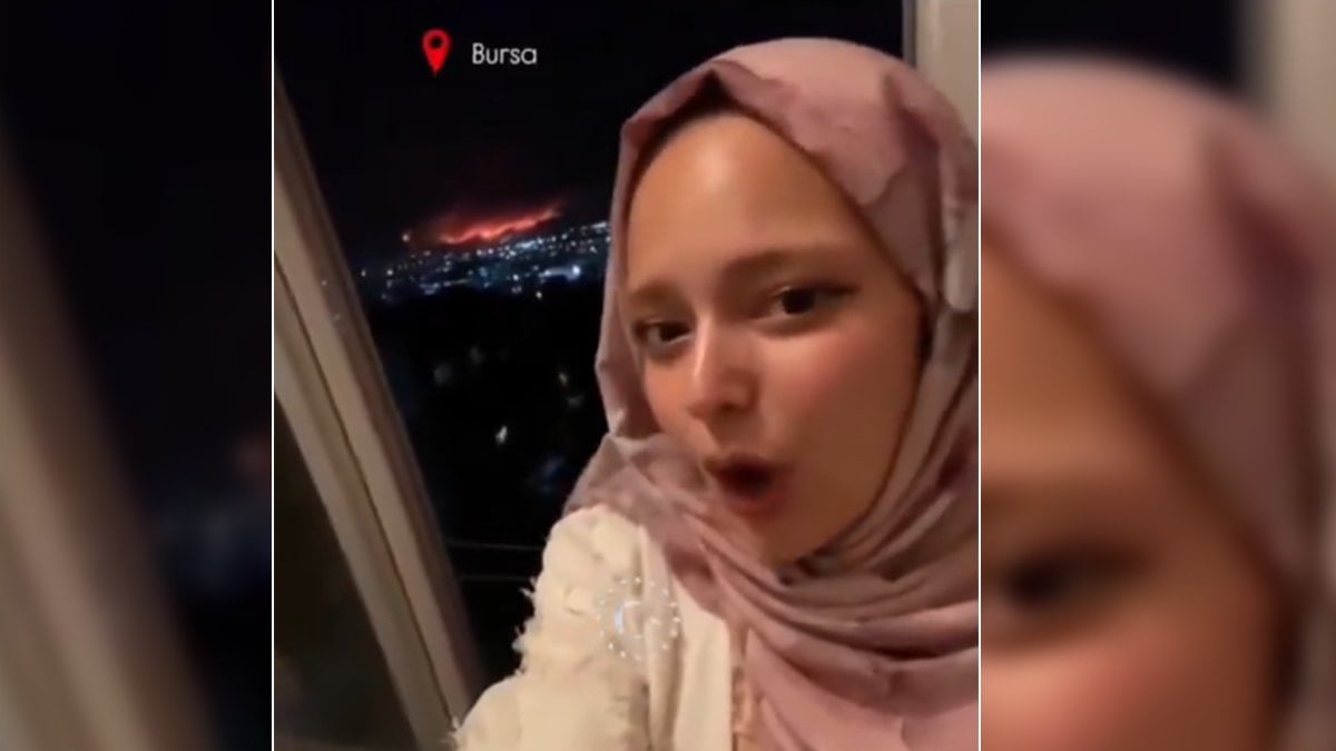 Sosyal medyada utandıran yangın paylaşımı: ‘Yanıyor yanaklarım’ şarkısıyla video çekti Sosyal medyada utandıran yangın paylaşımı: ‘Yanıyor yanaklarım’ şarkısıyla video çekti