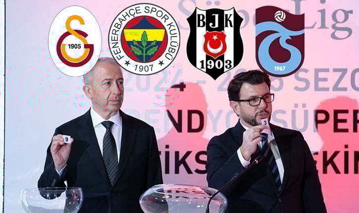 Süper Lig’de 2025-2026 sezonu fikstürü belli oldu Süper Lig’de 2025-2026 sezonu fikstürü belli oldu