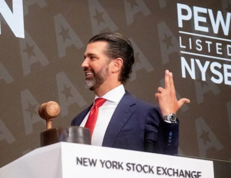Trump’ın oğlu borsada çakıldı! Trump’ın oğlu borsada çakıldı!