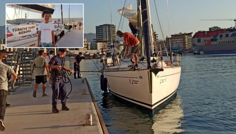 Türkiye rekoru: 15 gün 6 saatte Hopa’dan İskenderun’a geldi Türkiye rekoru: 15 gün 6 saatte Hopa’dan İskenderun’a geldi
