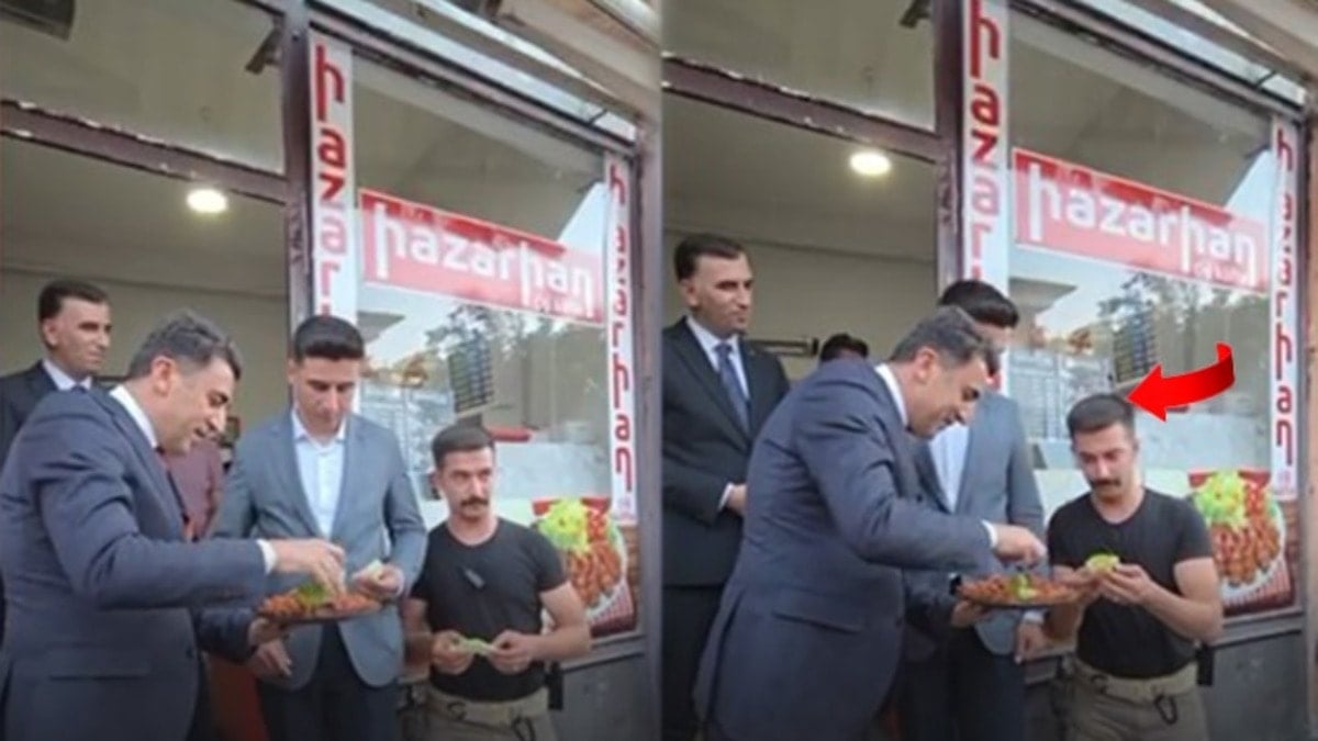 Vali çiğköfte yerine boş marul ikram etti Vali çiğköfte yerine boş marul ikram etti