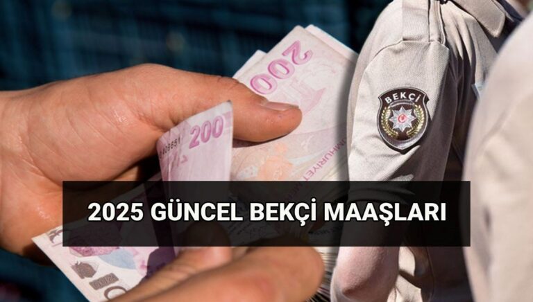 Zamlı Bekçi maaş Temmuz 2025: Çarşı ve Mahalle Bekçisi zamlı maaşı ne kadar oldu? Zamlı Bekçi maaş Temmuz 2025: Çarşı ve Mahalle Bekçisi zamlı maaşı ne kadar oldu?