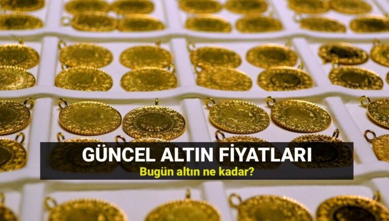 Altın fiyatlarında son durum! 11 Ağustos canlı altın fiyatları: Gram kaç TL? Altın fiyatlarında son durum! 11 Ağustos canlı altın fiyatları: Gram kaç TL?