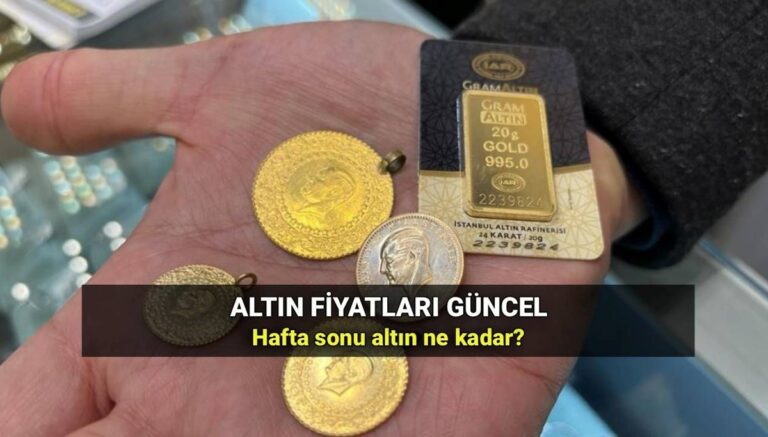 Altın zirvede bıraktı! 9 Ağustos hafta sonu altın ne kadar? Gram altın kaç TL oldu? Altın zirvede bıraktı! 9 Ağustos hafta sonu altın ne kadar? Gram altın kaç TL oldu?
