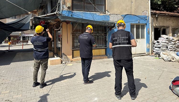 Balıkesir Sındırgı depreminde hasar tespiti tamamlandı Balıkesir Sındırgı depreminde hasar tespiti tamamlandı