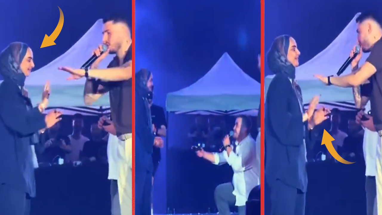 BLOK3 konserinde ilginç anlar: Teklifi reddetti, zorla yüzük taktılar BLOK3 konserinde ilginç anlar: Teklifi reddetti, zorla yüzük taktılar