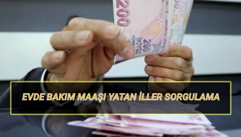 Evde bakım maaşı ağustos ayı ödemeleri hesaba yattı mı, ne zaman yatacak? Evde bakım maaşı ağustos ayı ödemeleri hesaba yattı mı, ne zaman yatacak?