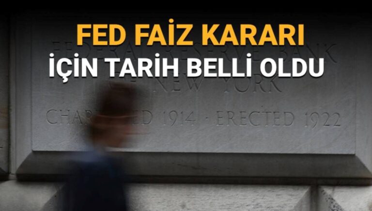FED toplantı takvimi: FED eylül toplantı tarihi açıklandı FED toplantı takvimi: FED eylül toplantı tarihi açıklandı