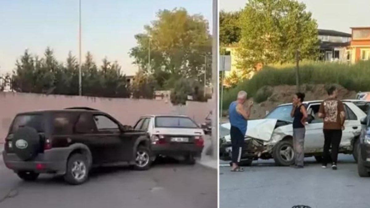 Geri alıp defalarca kez çarptı: Öfkeli kadın cipiyle kocasının arabasını perte çıkartı Geri alıp defalarca kez çarptı: Öfkeli kadın cipiyle kocasının arabasını perte çıkartı