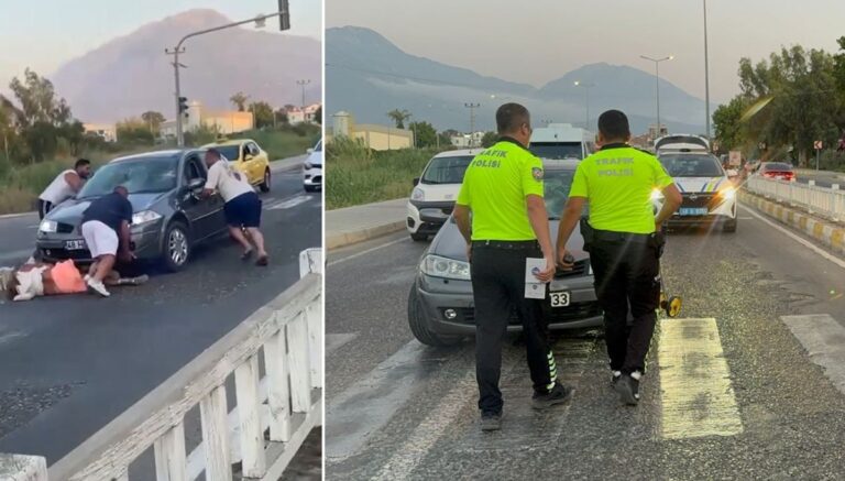 İngiliz kadına çarpıp kaçtı: Kadını ezilmekten vatandaşlar kurtardı İngiliz kadına çarpıp kaçtı: Kadını ezilmekten vatandaşlar kurtardı
