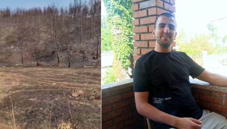 Kayıp gencin cesedi yanan ormanda bulundu Kayıp gencin cesedi yanan ormanda bulundu