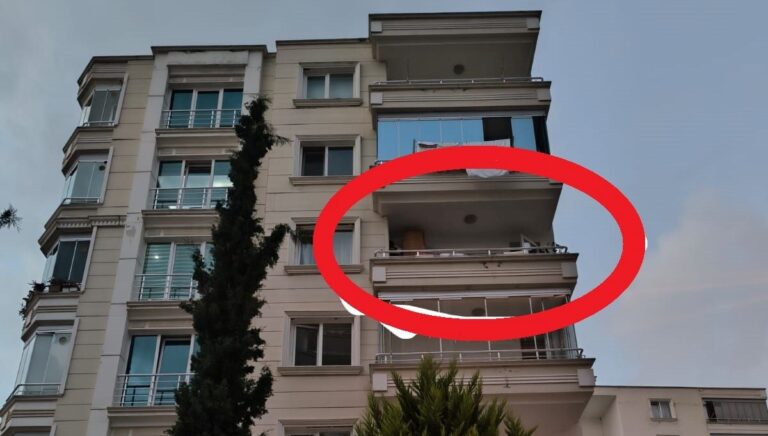 Kedisini yakalamak isterken balkondan düştü Kedisini yakalamak isterken balkondan düştü