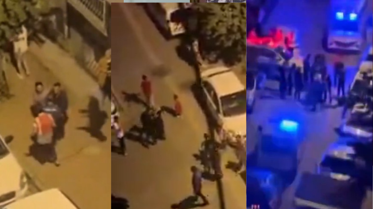 Komşu kavgasını ayırmaya gelen polise çocuk yumruğu! Komşu kavgasını ayırmaya gelen polise çocuk yumruğu!